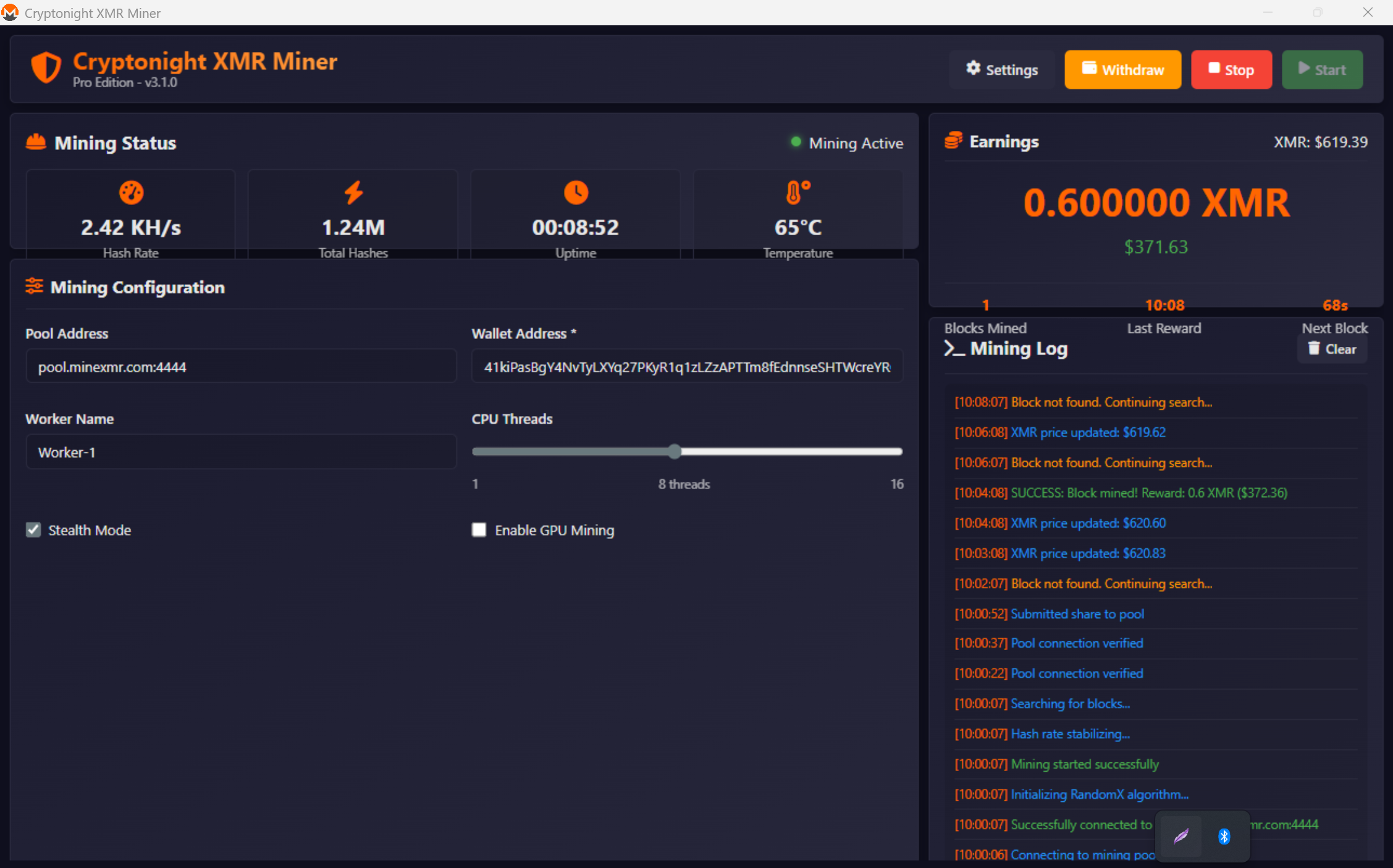 XMR Miner thumbnail